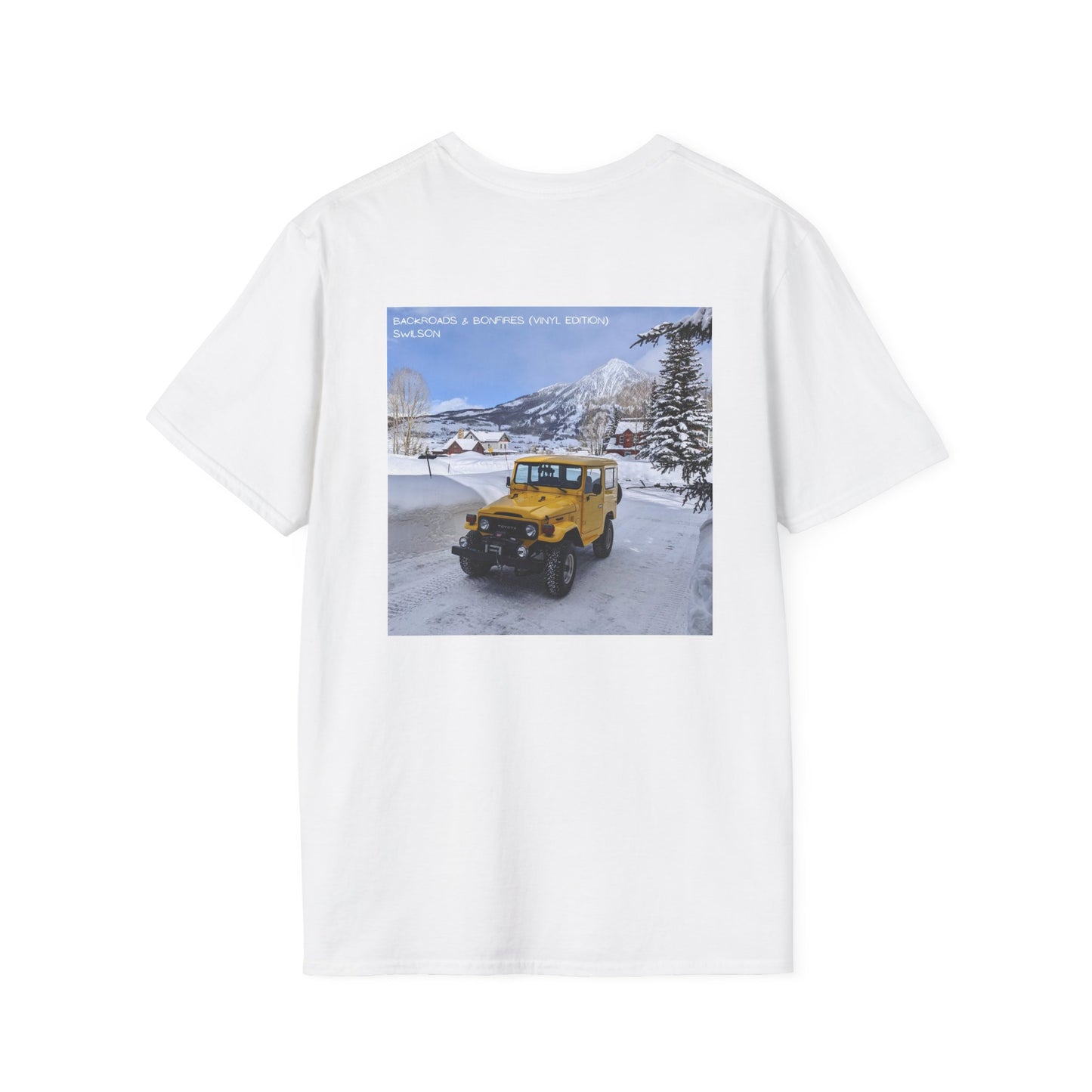 Official "Backroads & Bonfires Vinyl Edition" T-Shirt