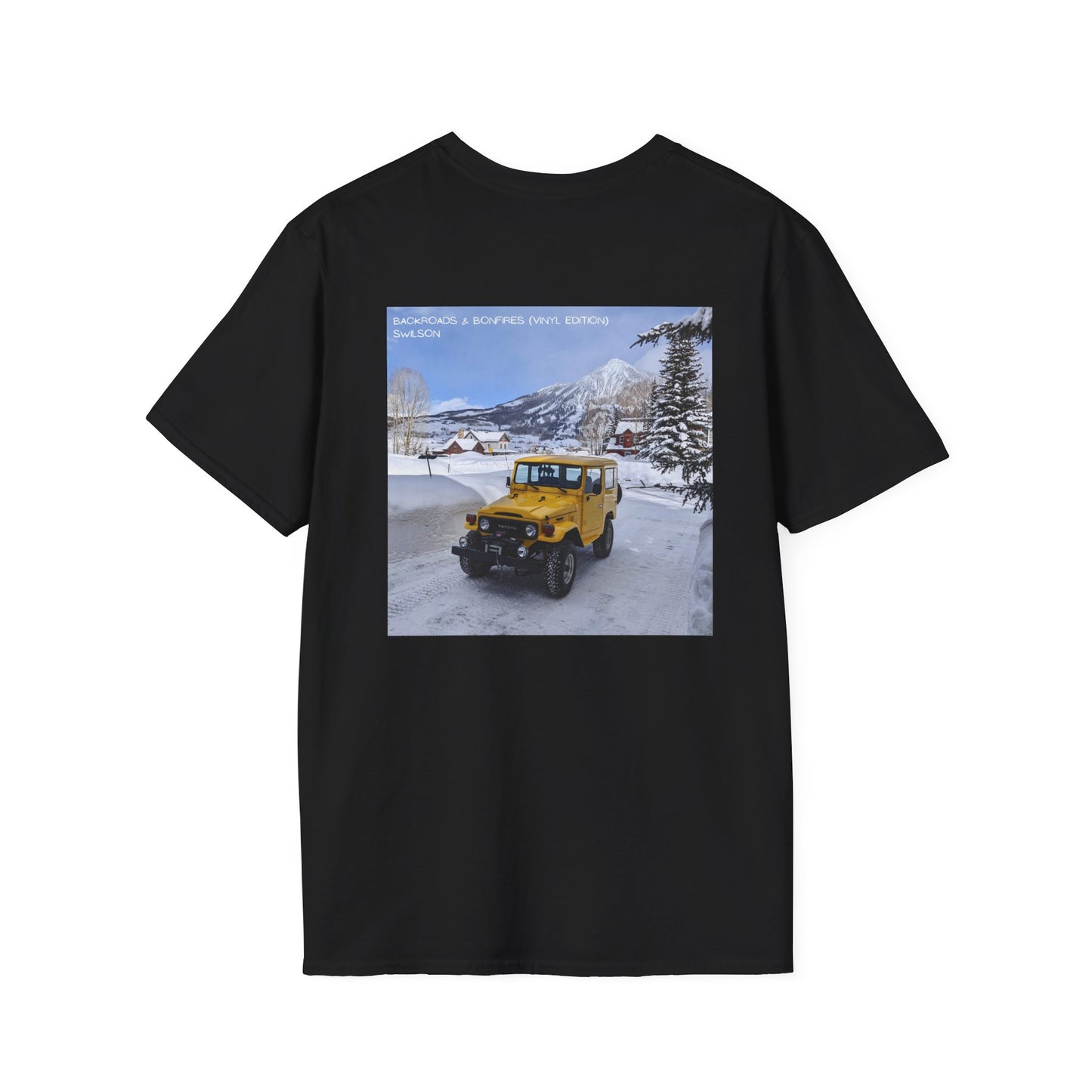 Official "Backroads & Bonfires Vinyl Edition" T-Shirt